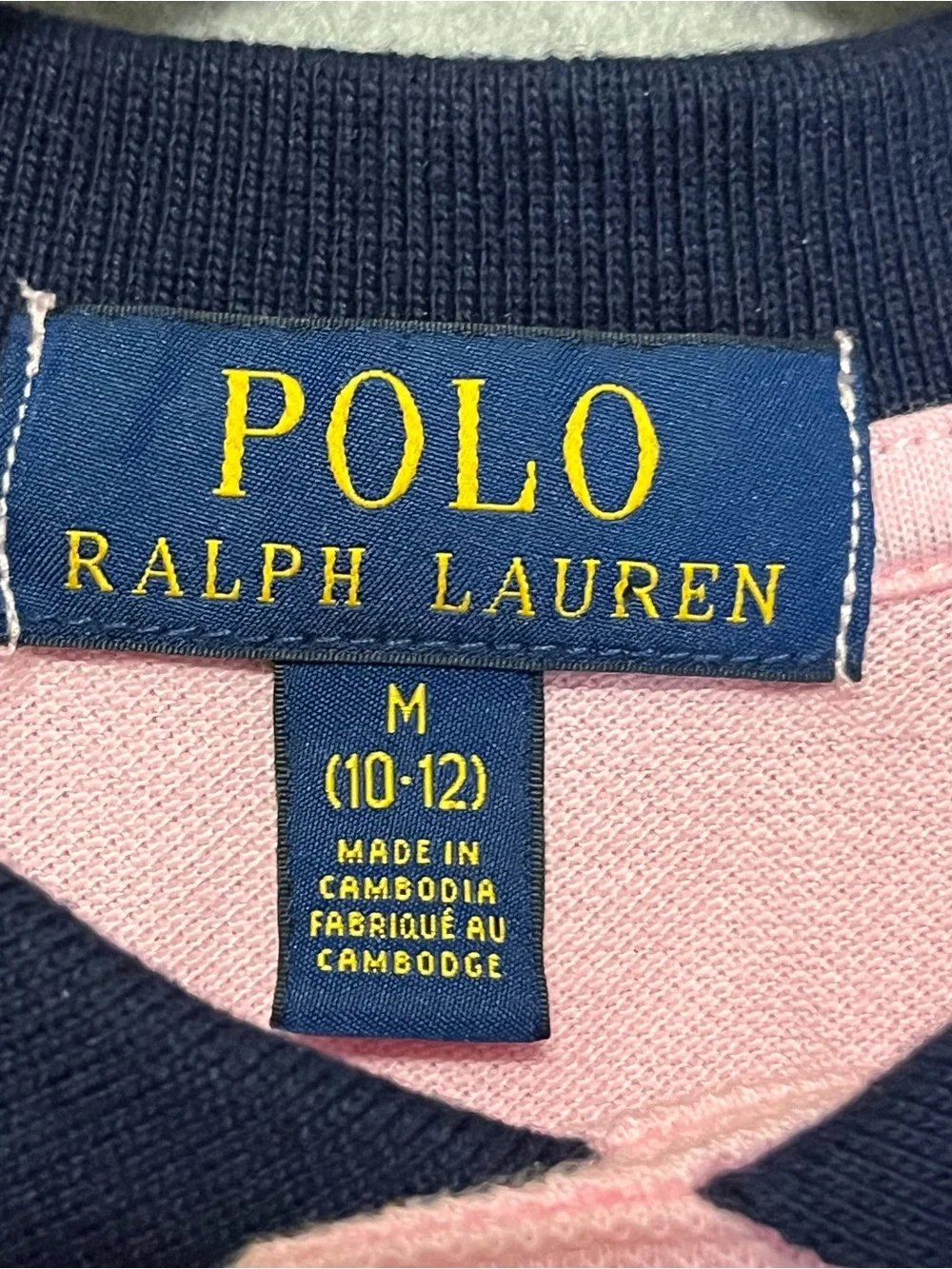 POLO RALPH‎ LAUREN Kids' Big Pony Polo Shirt Pink
